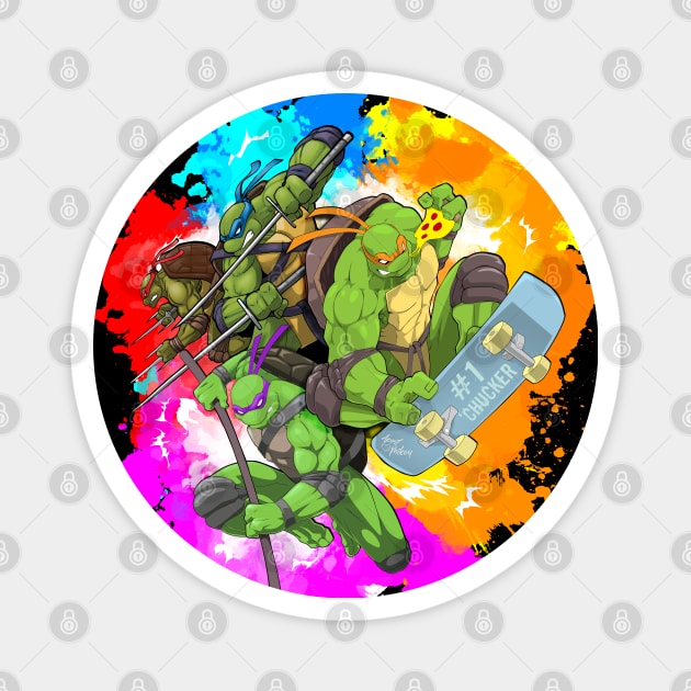 Ninja Turtle Power (V2) Magnet by CoolDojoBro